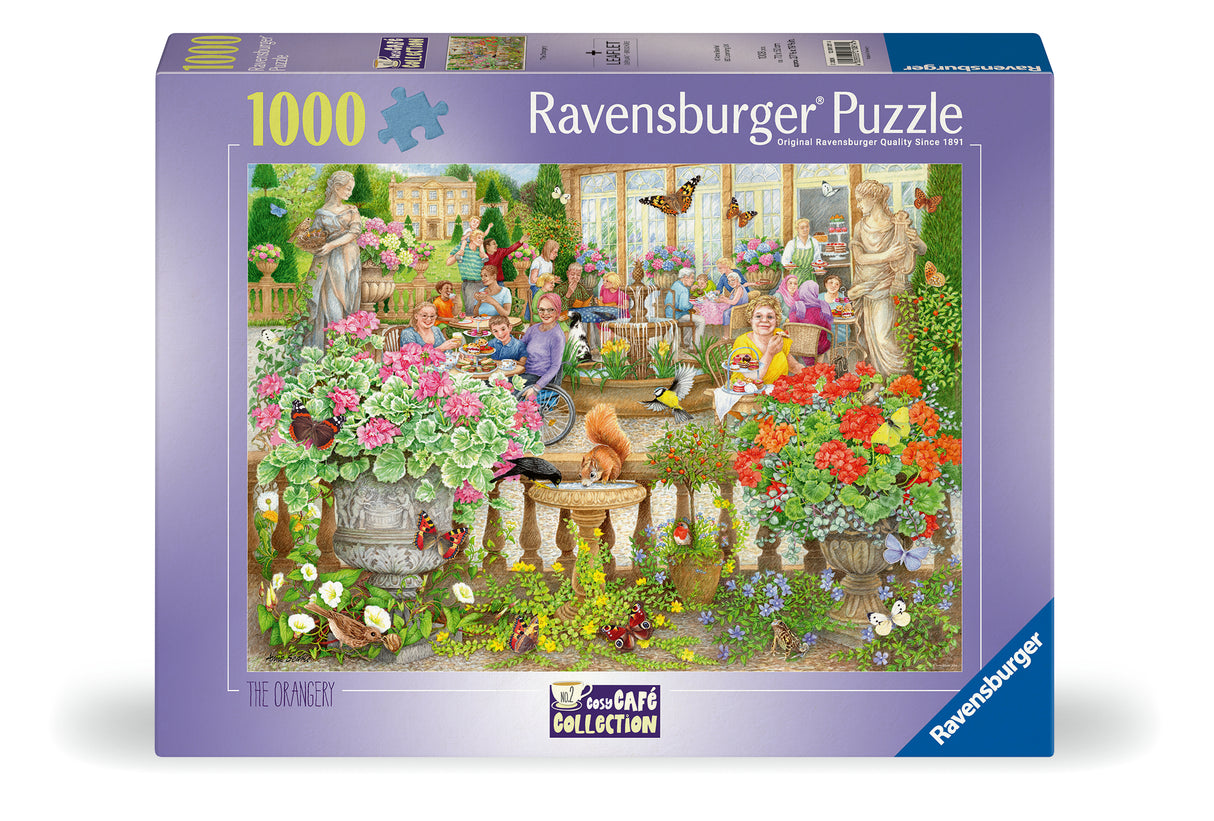 Ravensburger pusle 1000 tk Kohvik looduse keskel 12001081V