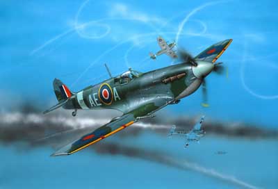 Revell liimitav mudel Supermarine Spitfire Mk. V  1:72 04164R