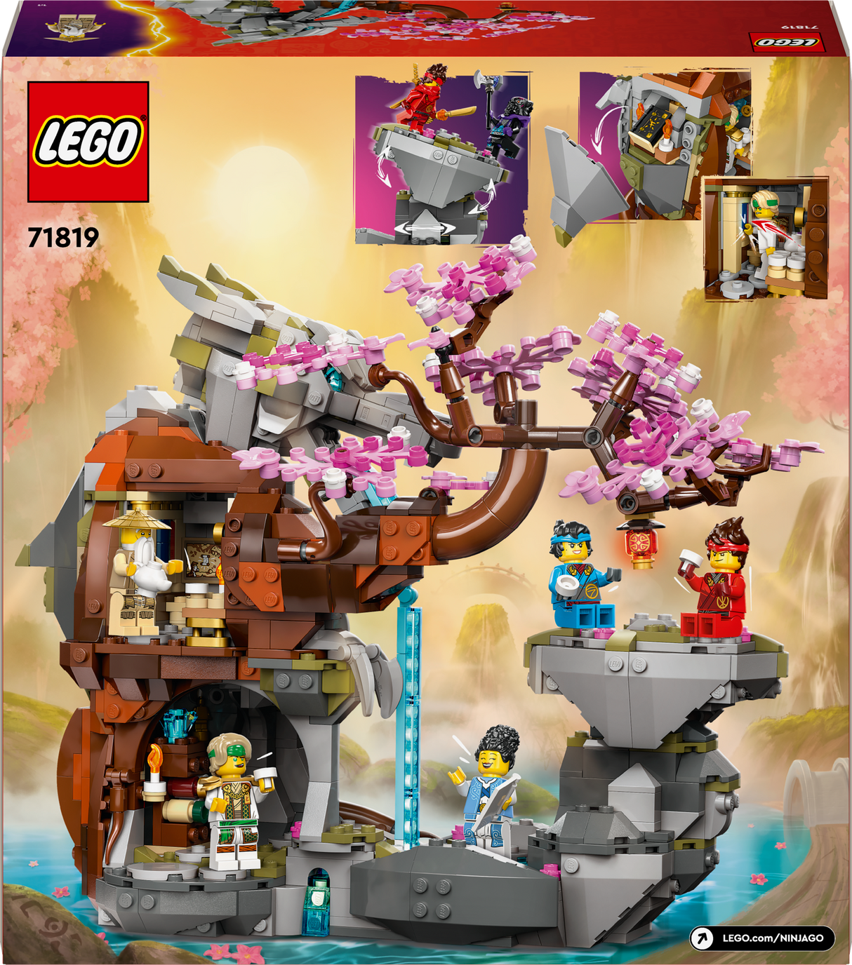 LEGO Ninjago Draakonikivi pühamu 71819L