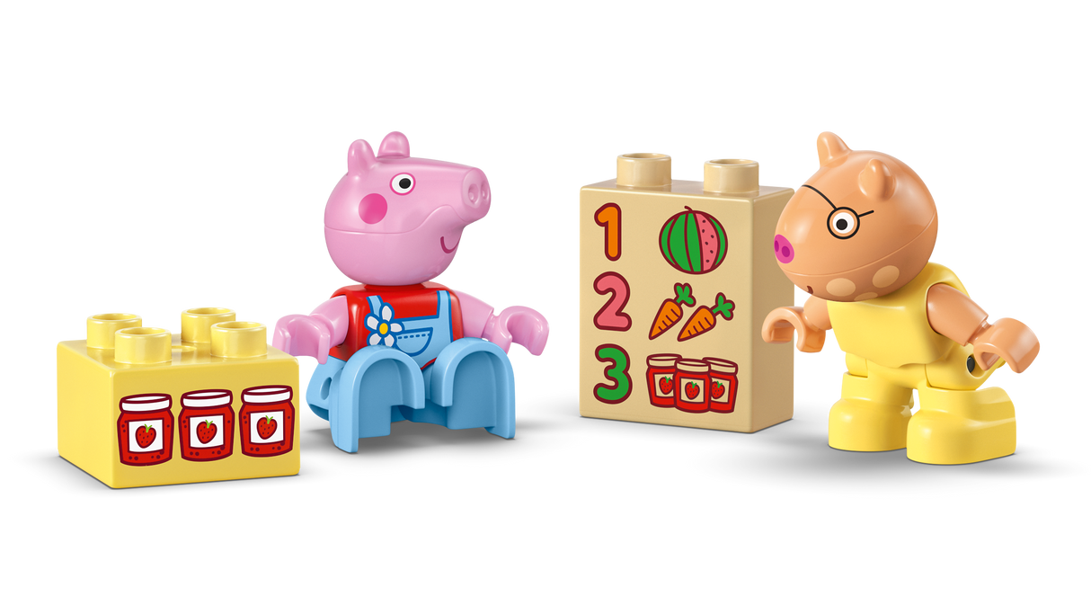 LEGO DUPLO Peppa Pig Traktor ja turg 10468L