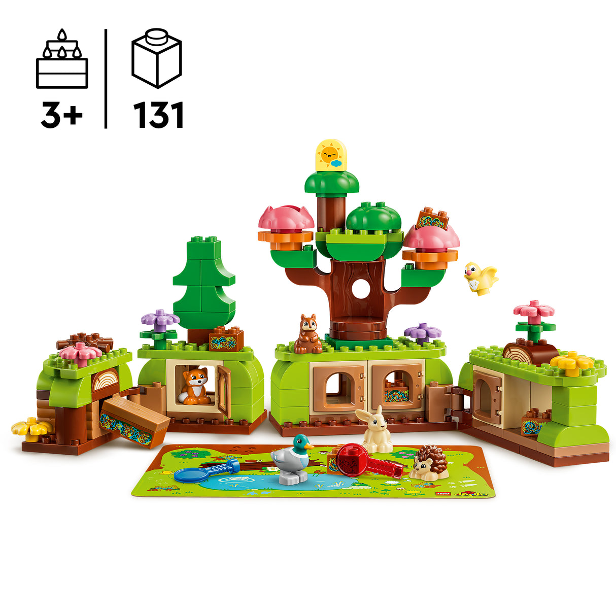 LEGO DUPLO Avasta metsa koos metsloomadega 10480L