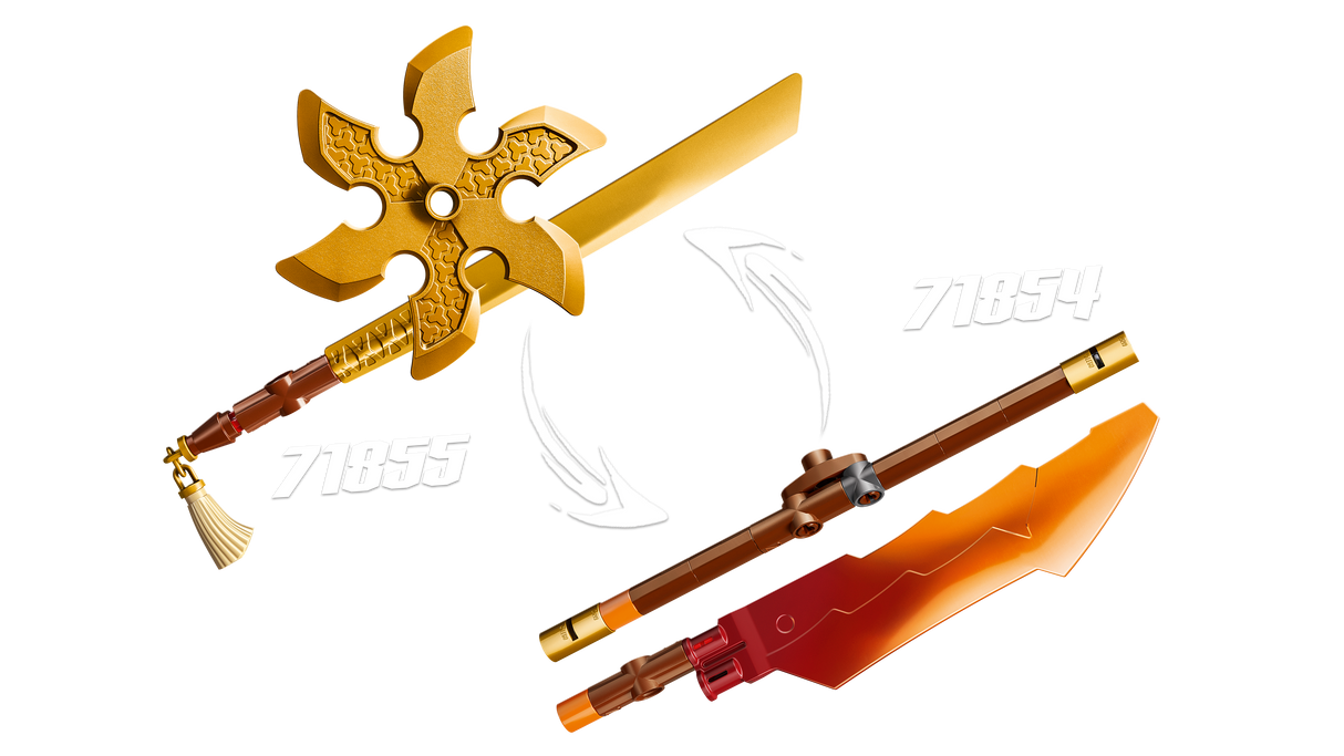 LEGO Ninjago Cole'i missioonirobot ja draakon Zane 71854L