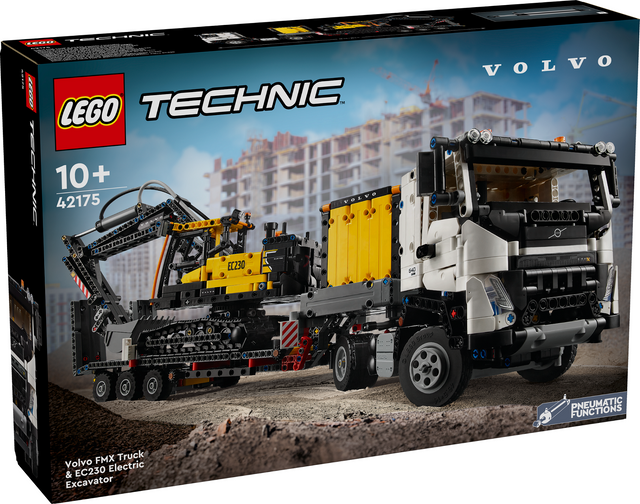 LEGO Technic Volvo FMX Truck & EC230 elektriline ekskavaator 42175L