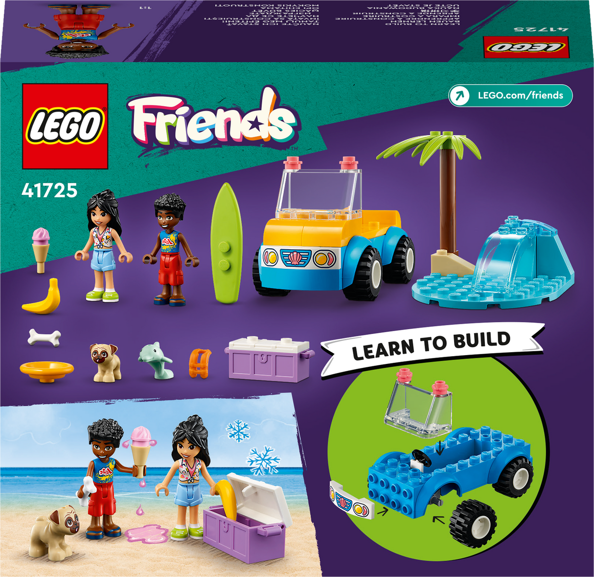 LEGO Friends Lõbus rannakäru 41725L