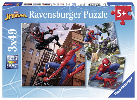 Ravensburger pusle 3x49 tk Spiderman 080250V