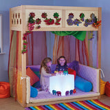 TTS värvimuutev helendav kuubik EY07230B