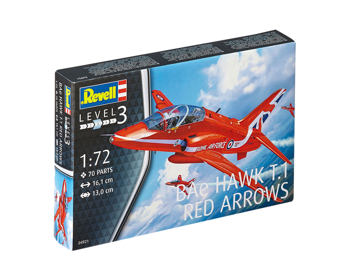 Revell liimitav mudel BAe HAWK T.1 RED ARROWS 1:72 04921R