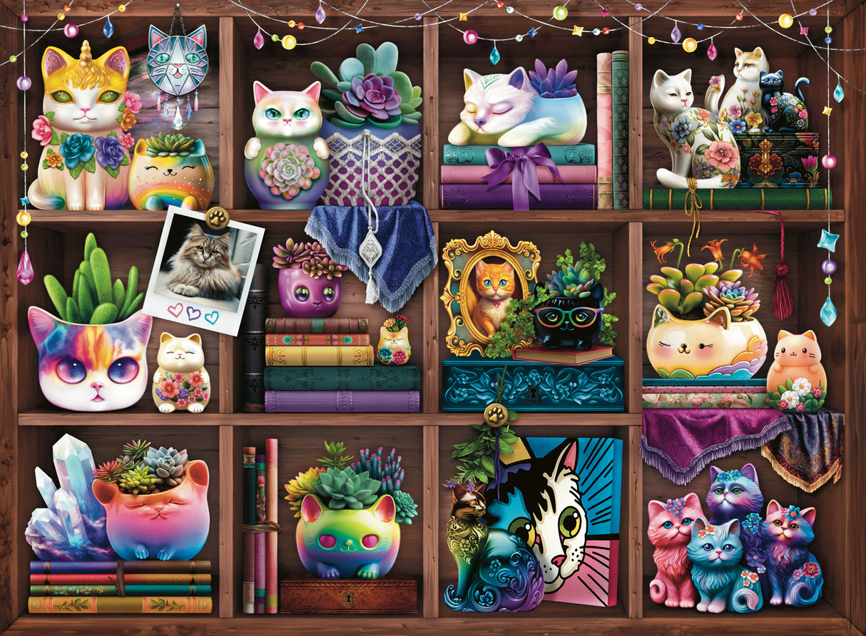 Ravensburger pusle 500 tk: kassid ja sukulendid 12000874V