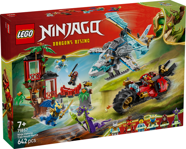 LEGO Ninjago Ninjasõiduki puumaja-lahing 71857L