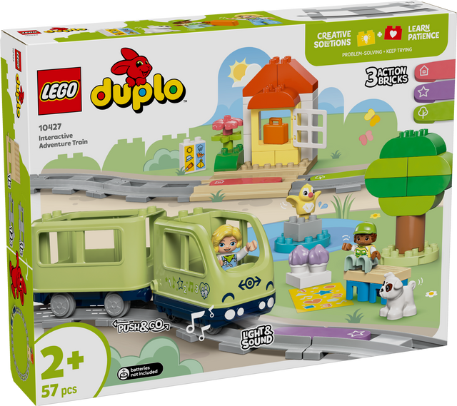 LEGO DUPLO Interaktiivse seikluse rong 10427L