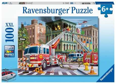 Ravensburger pusle 100 tk Tuletõrjeautod 133291V