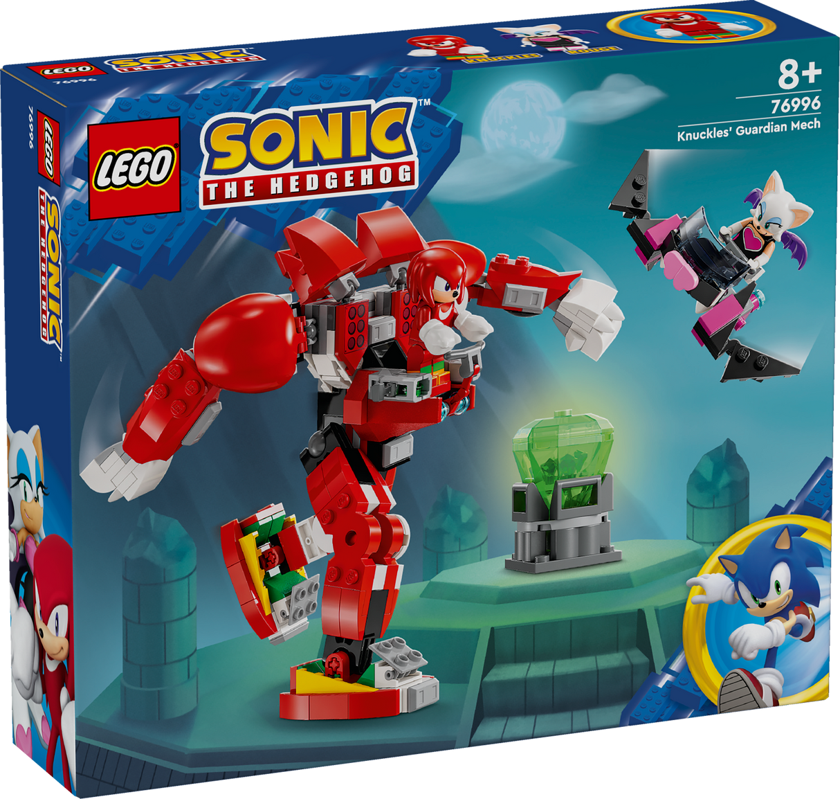 LEGO Sonic Knucklesi valvurrobot 76996L