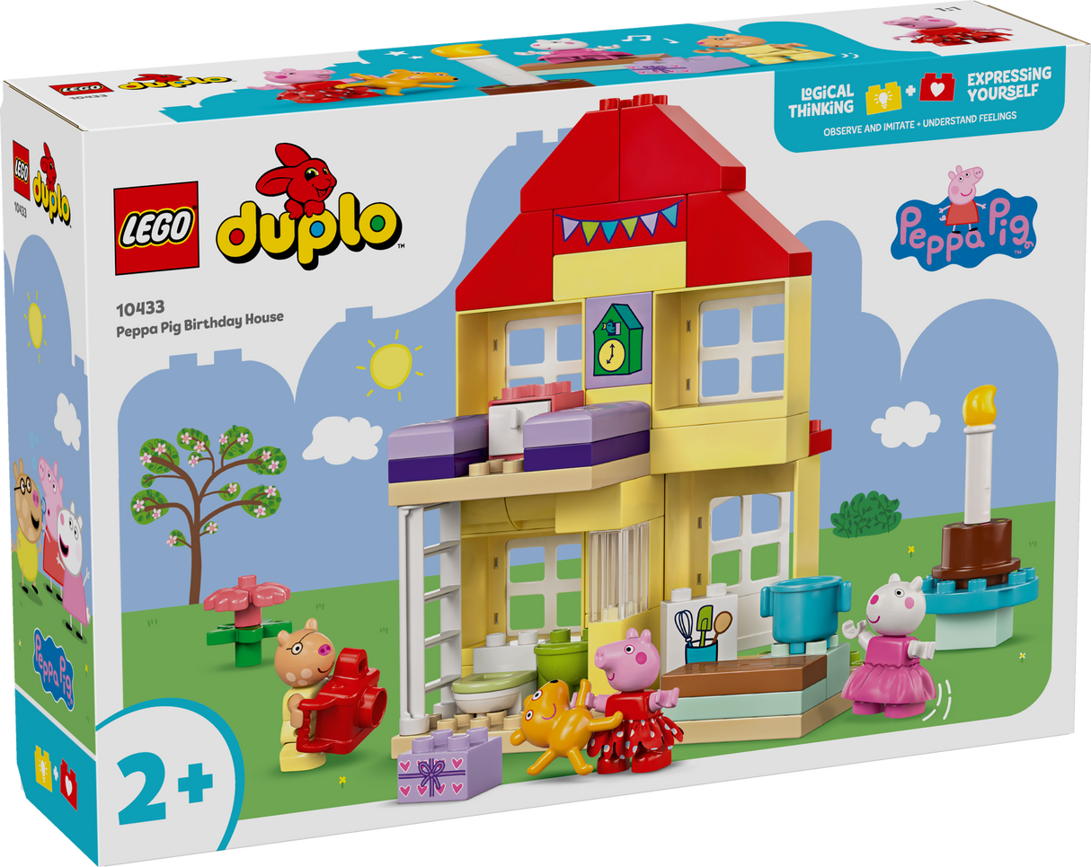 LEGO DUPLO Põrsas Peppa Sünnipäevamaja 10433L