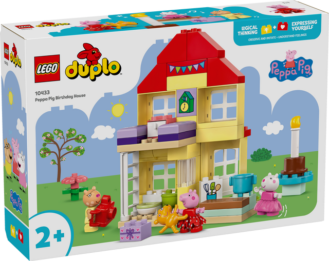 LEGO DUPLO Põrsas Peppa Sünnipäevamaja 10433L