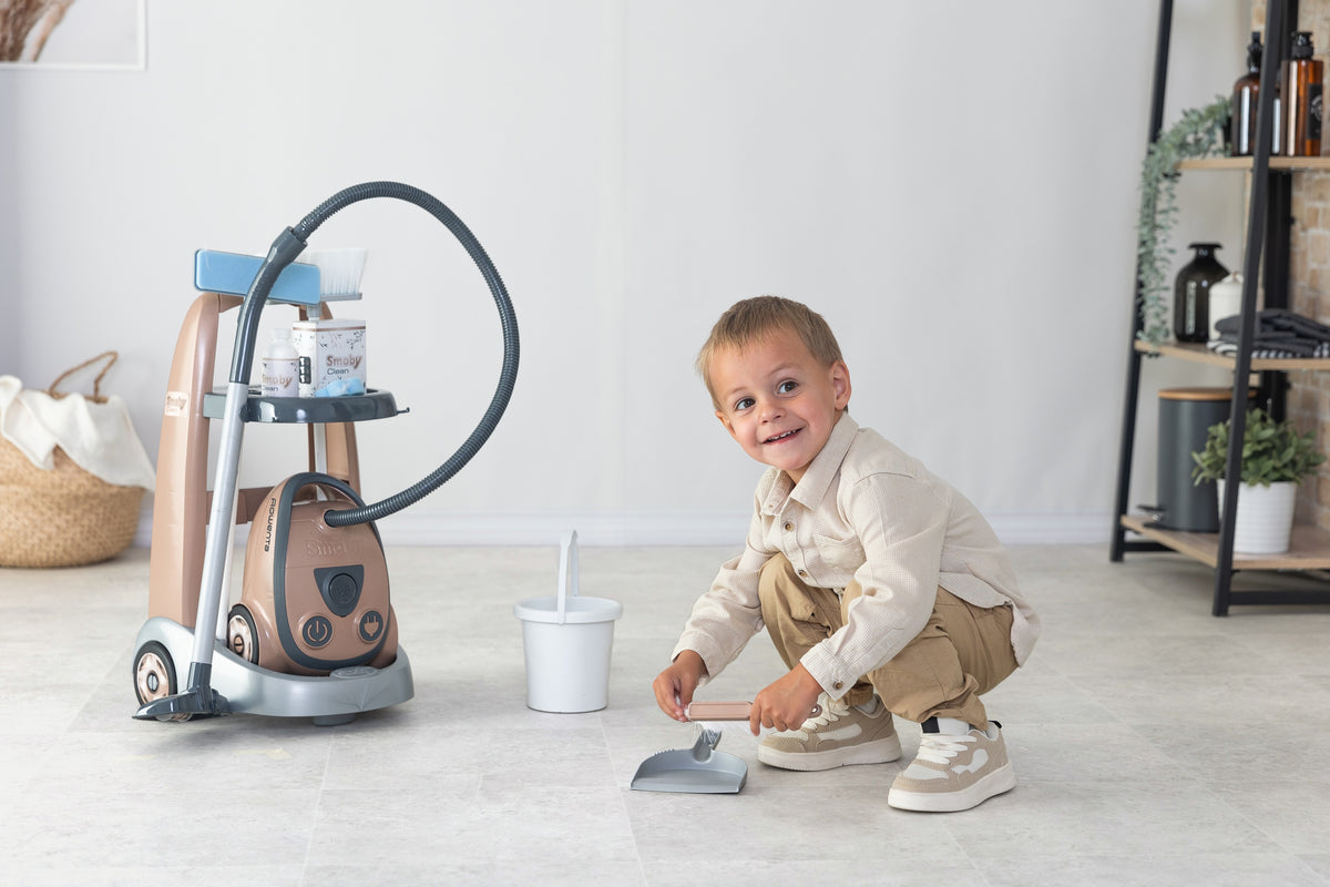 Smoby koristuskäru ja tolmuimeja Rowenta  330325S