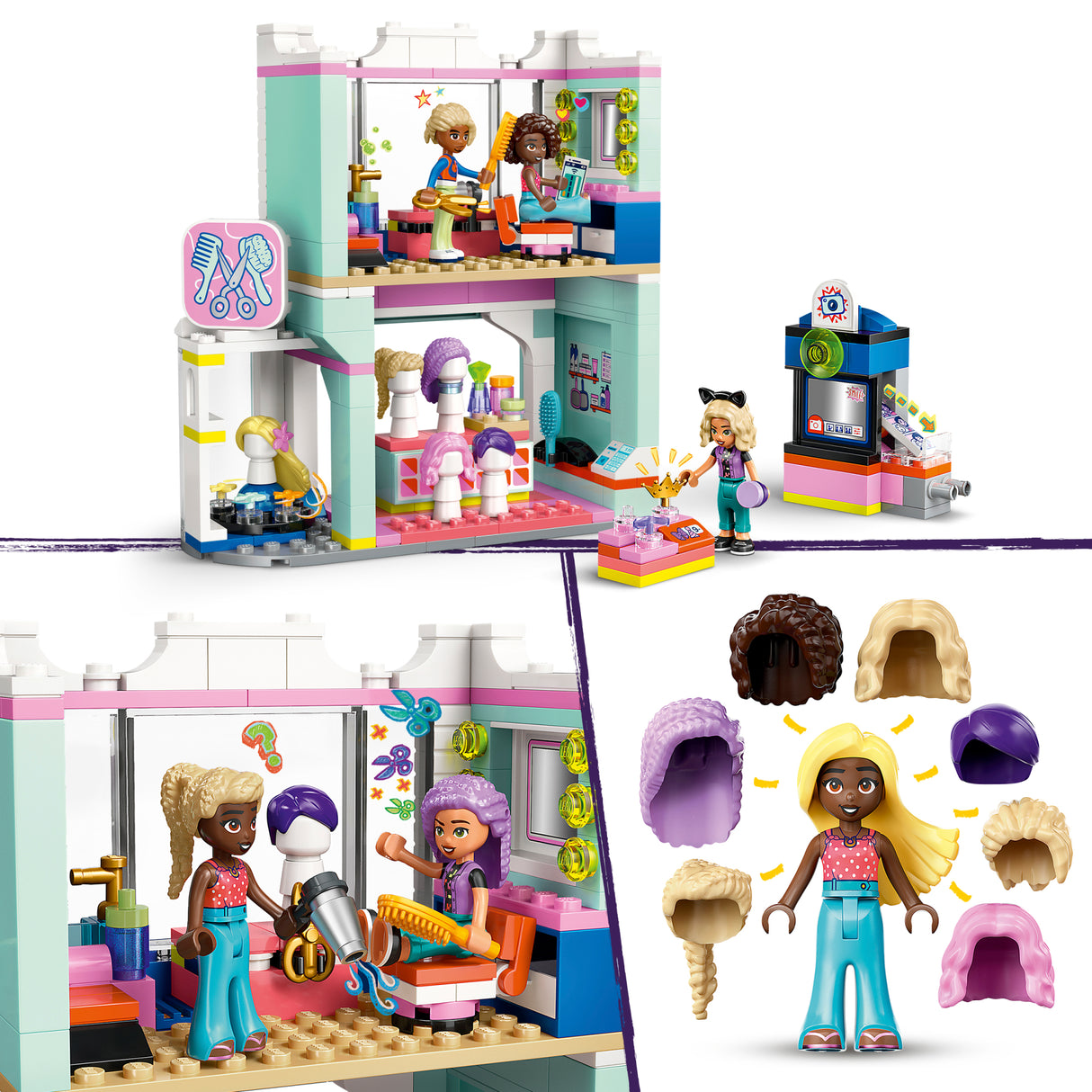 LEGO Friends Juuksurisalong ja aksessuaaride pood 42662L