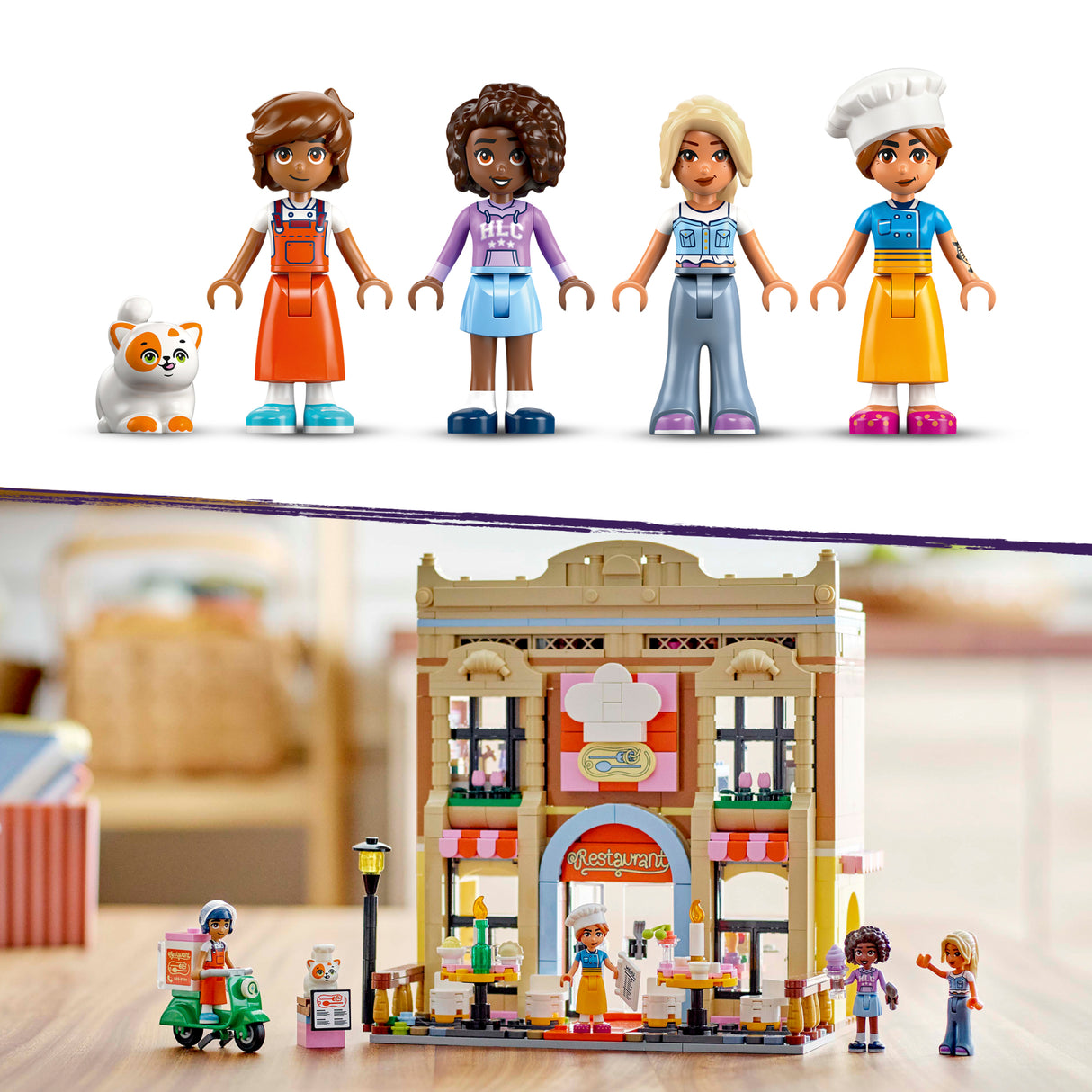 LEGO Friends Restoran ja kokakool 42655L