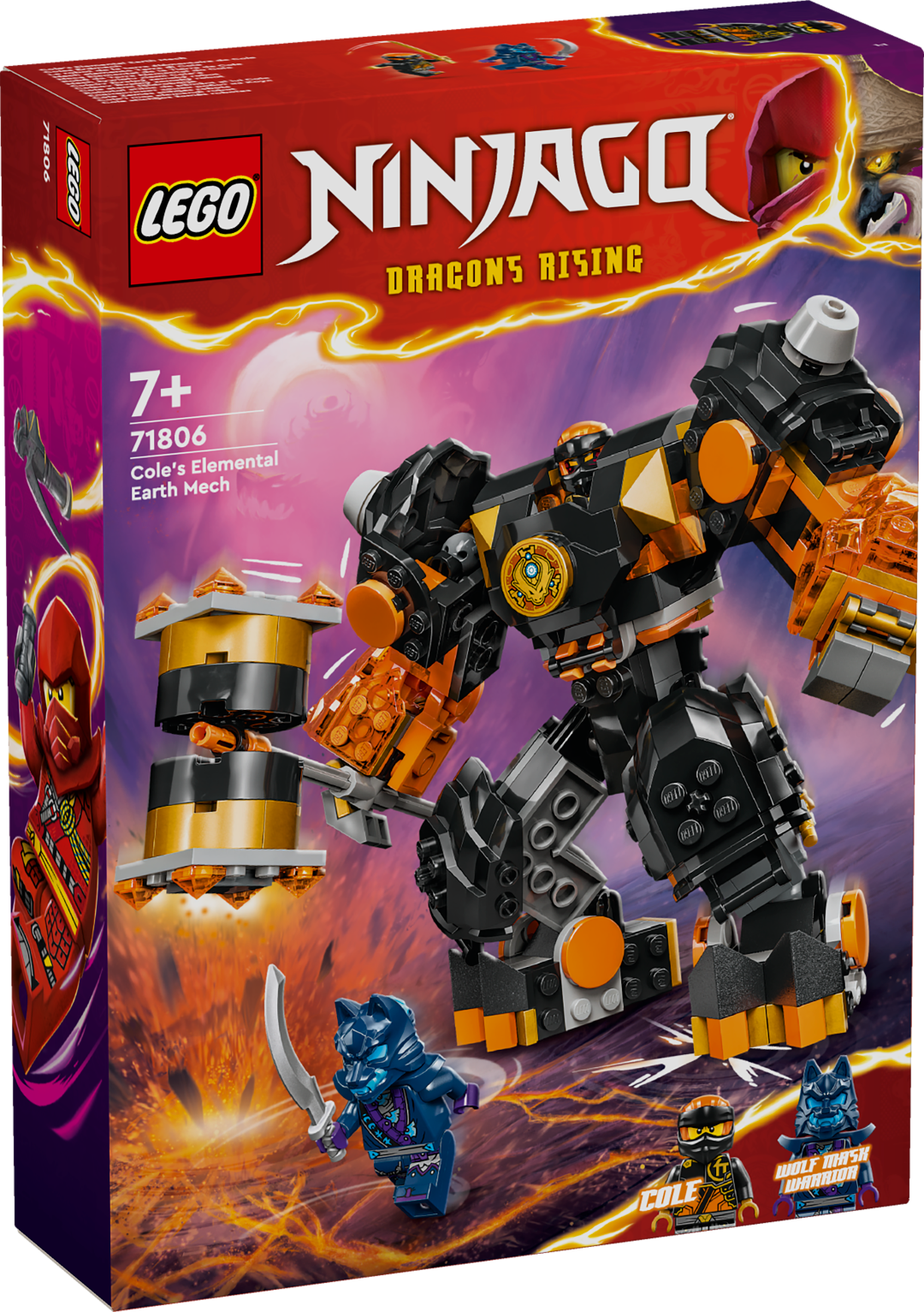 LEGO Ninjago Cole’I Maa elemendi robot 71806L