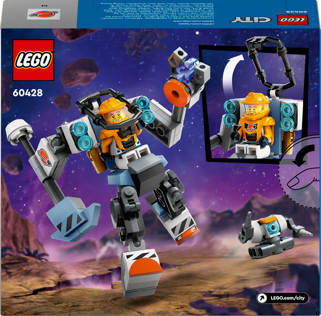 LEGO City Kosmose ehitusrobot 60428L