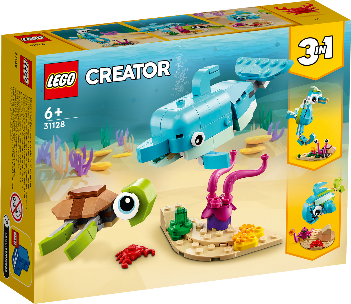 LEGO Creator  Delfiin ja kilpkonn 31128L