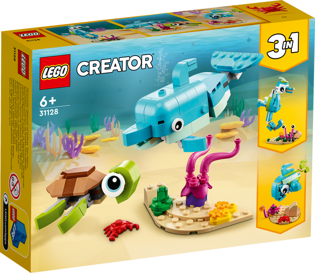 LEGO Creator  Delfiin ja kilpkonn 31128L