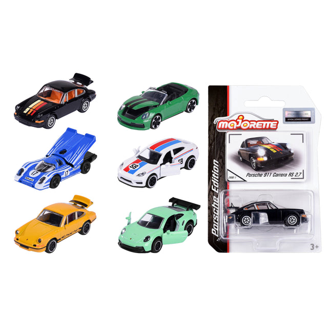 Majorette Porsche Premium autod 6 erinevat 212053062B