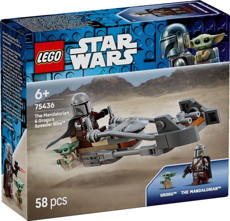 LEGO Star Wars Mandalorian ja Grogu Speeder Bike 75436L