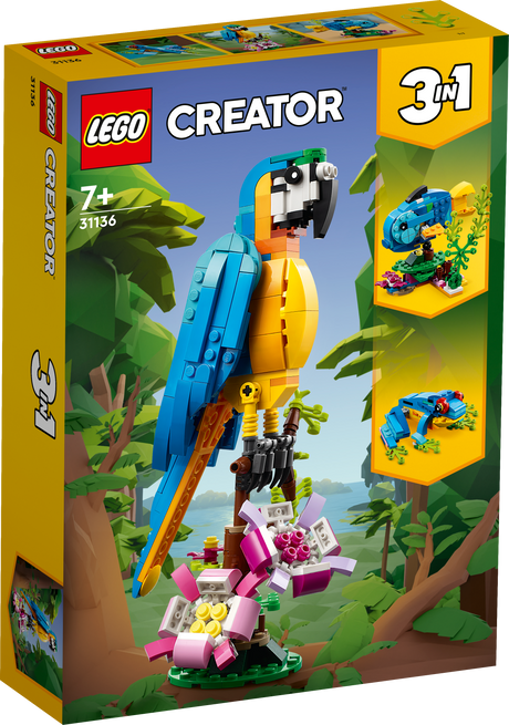 LEGO Creator Eksootiline papagoi 31136L