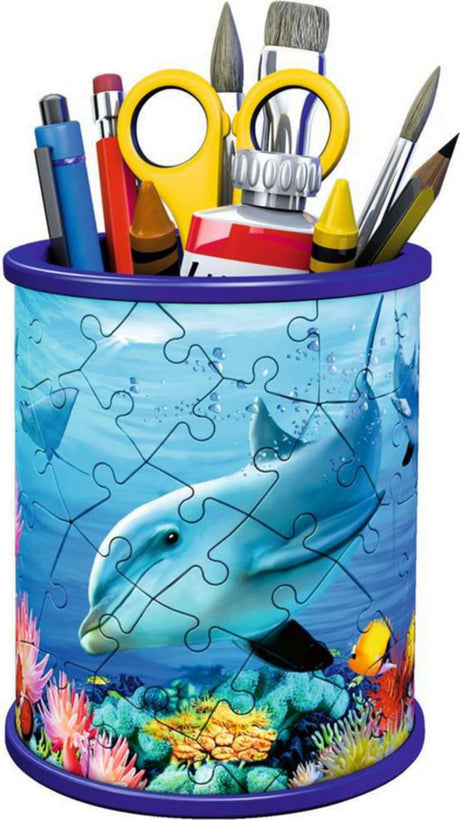 Ravensburger 3D pusle pliiatsitops Veealune maailm  111763V