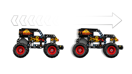 LEGO Technic Monster Jam Grave Digger tuli ja jää 42219L