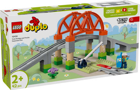 LEGO DUPLO Rongisilla ja -rööbaste laienduskomplekt 10426L