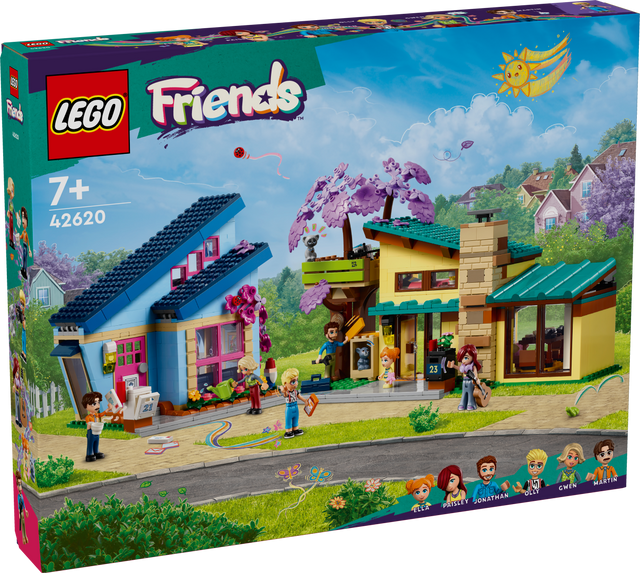 LEGO Friends Olly Ja Paisley peremajad 42620L