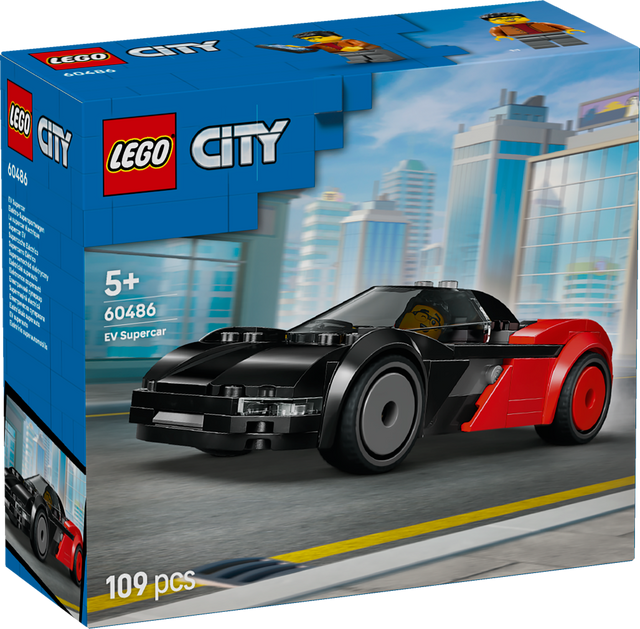 LEGO City EV superauto 60486L