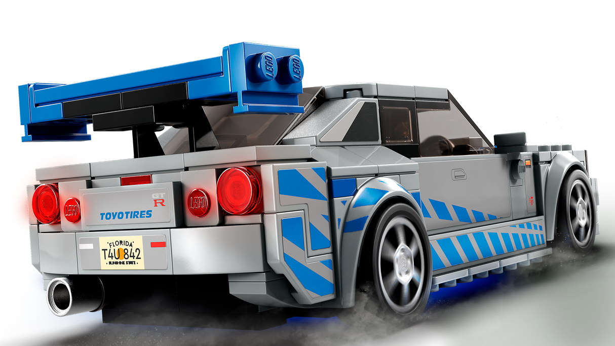 LEGO Speed Champions 2 Fast 2 Furious Nissan Skyline GT-R (R34) 76917L