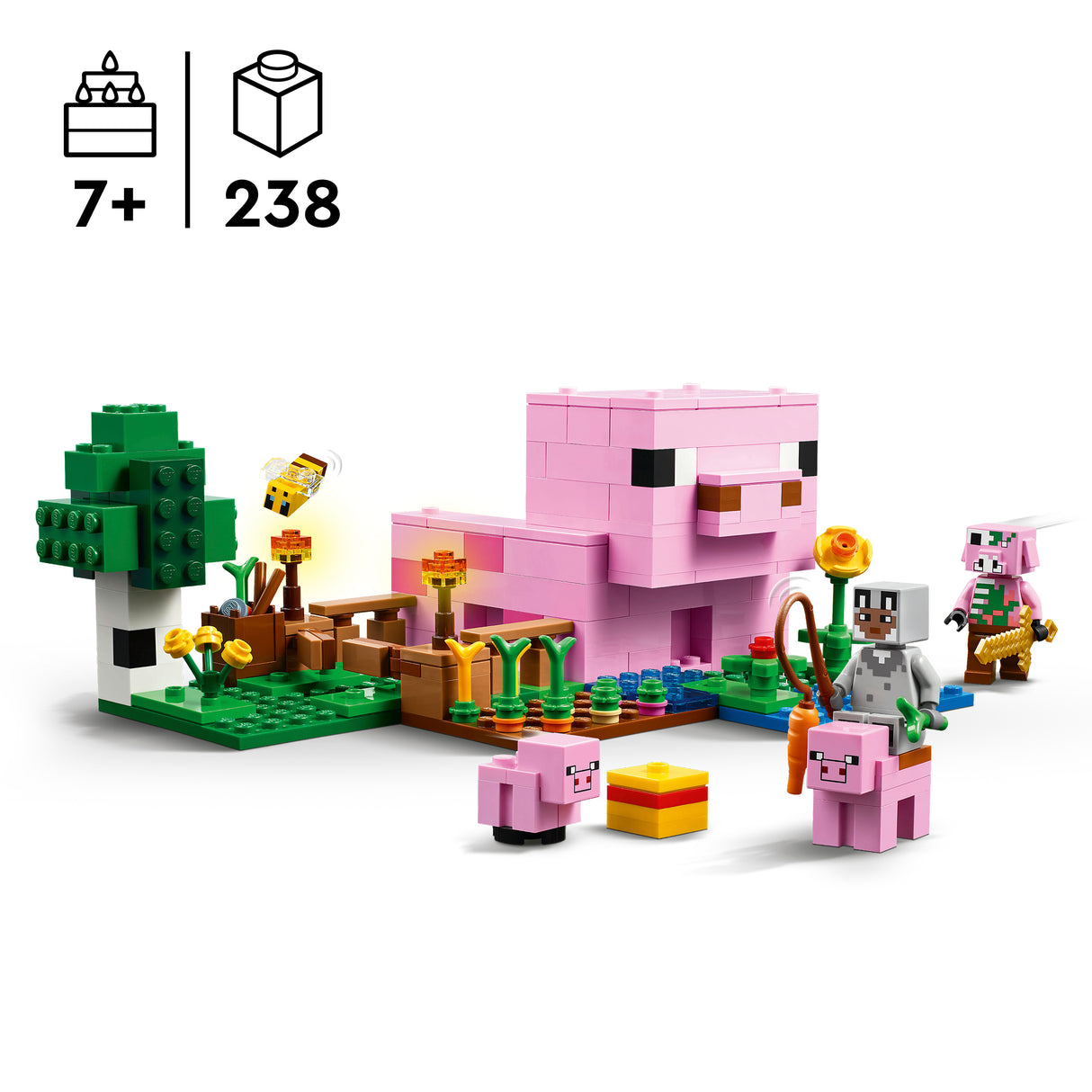 LEGO Minecraft Beebipõrsa maja 21268L