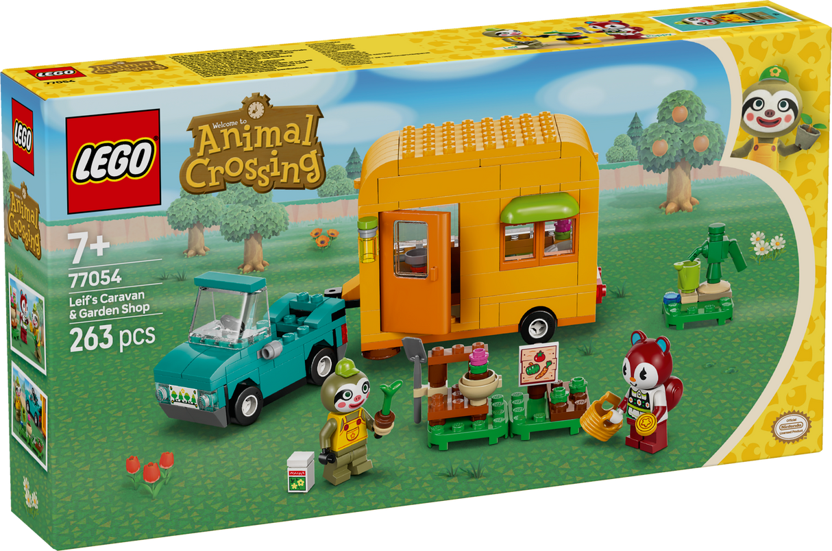 LEGO Animal Crossing Leif haagissuvila ja aiapoega 77054L