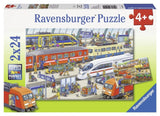 Ravensburger pusle 2x24 tk Rongijaam 091911V