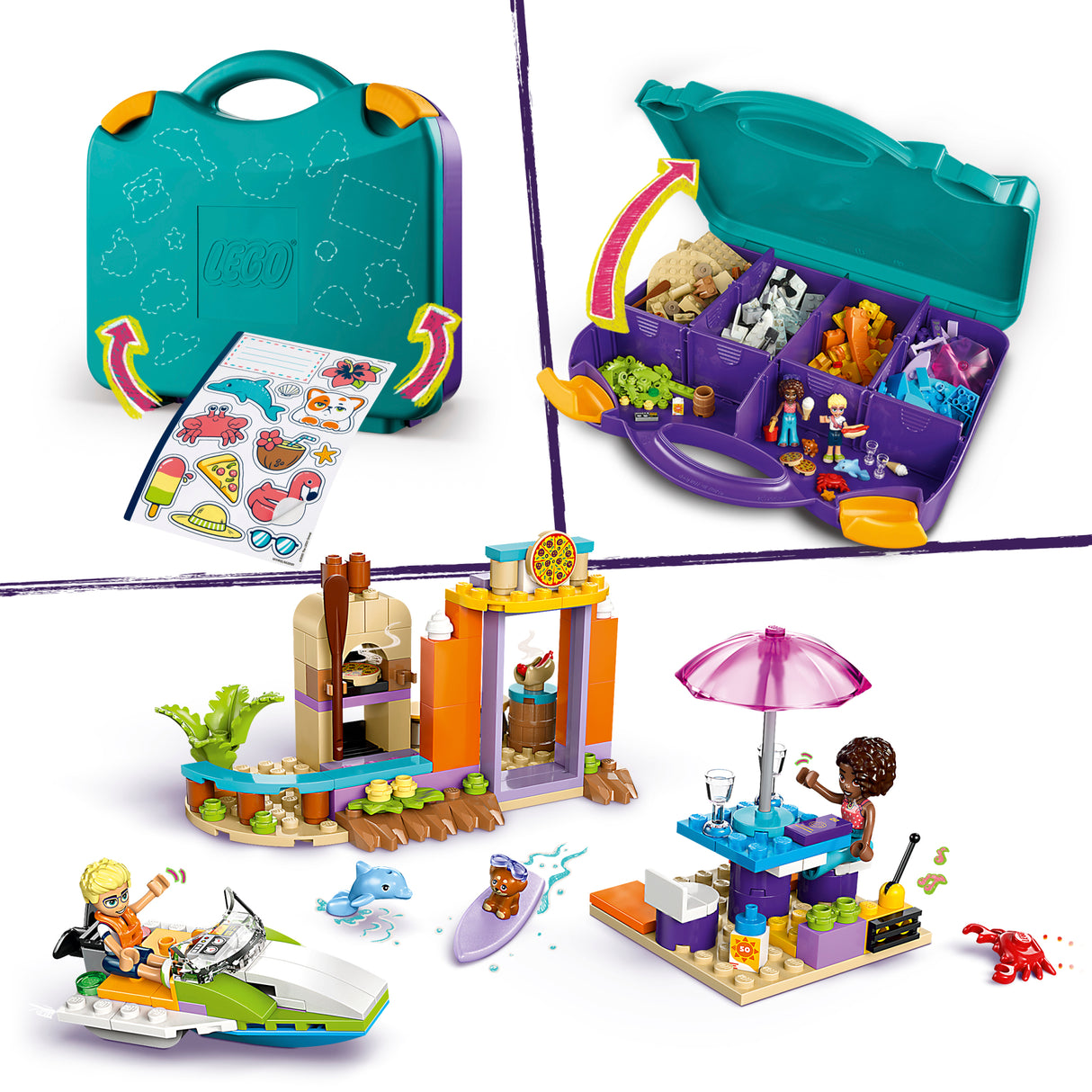 LEGO Friends Loominguline ranna- ja reisikohver 42672L