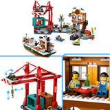 LEGO City Meresadam koos kaubalaevaga 60422L