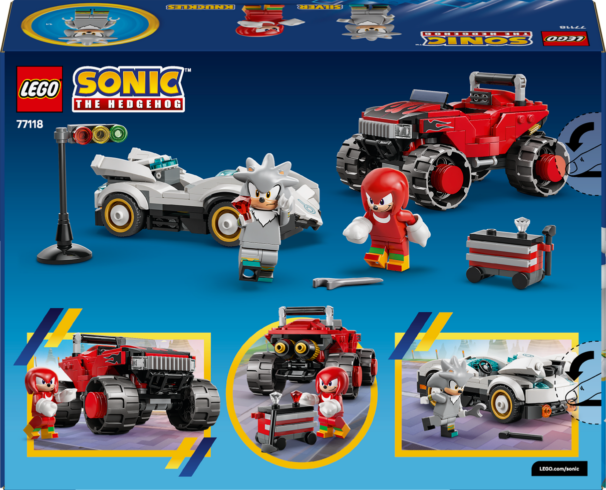 LEGO Sonic Silveri auto vs. Knucklesi hiigelveok 77118L
