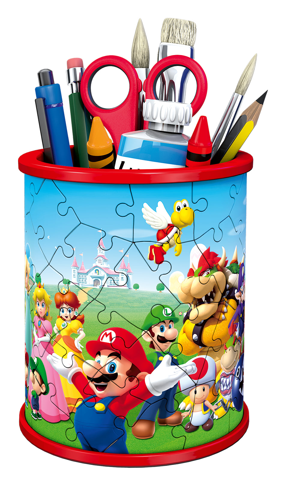 Ravensburger 3D pusle pliiatsitops Super Mario  112555V