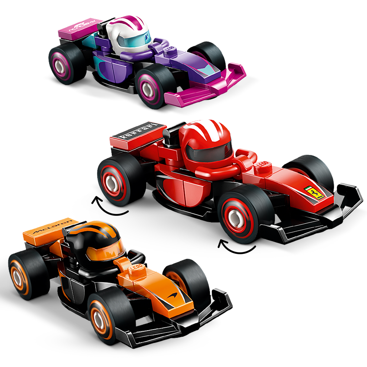 LEGO Minifiguurid F1 kogutavad autod 71049L