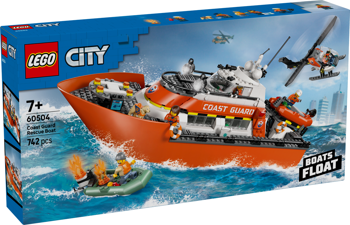 LEGO City Rannavalve päästepaat ja helikopter 60504L
