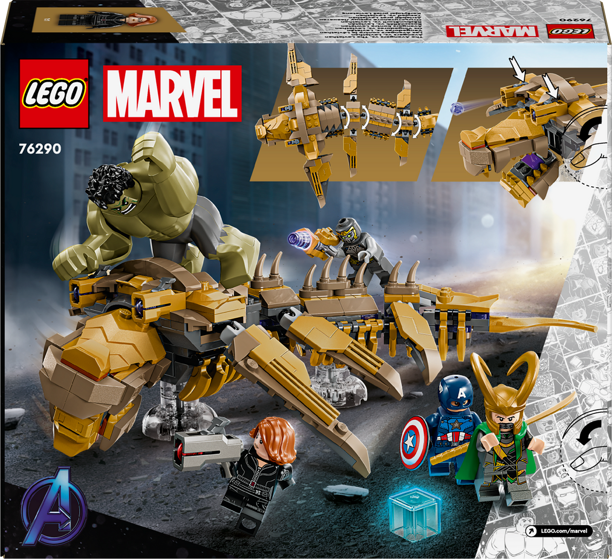 LEGO Super Heroes Tasujad vs. Leviathan 76290L