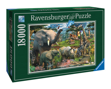 Ravensburger pusle 18000 tk Aafrika loomad 178230V