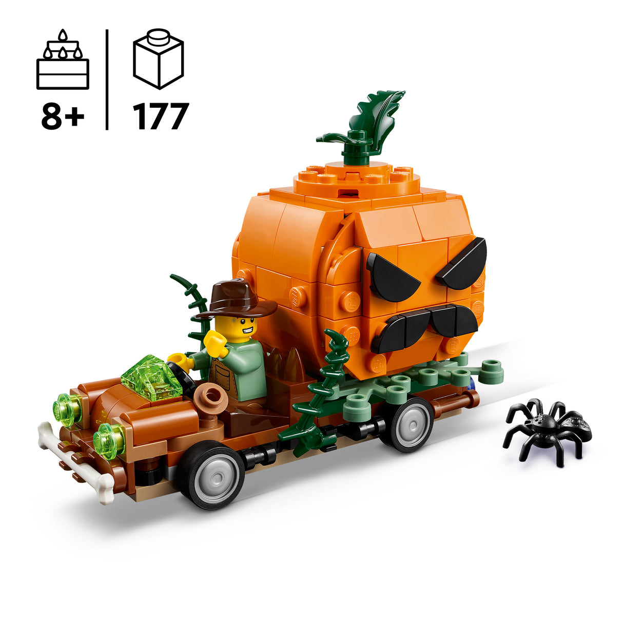 LEGO Iconic Jack-O'-Lantern pikapauto 40822L