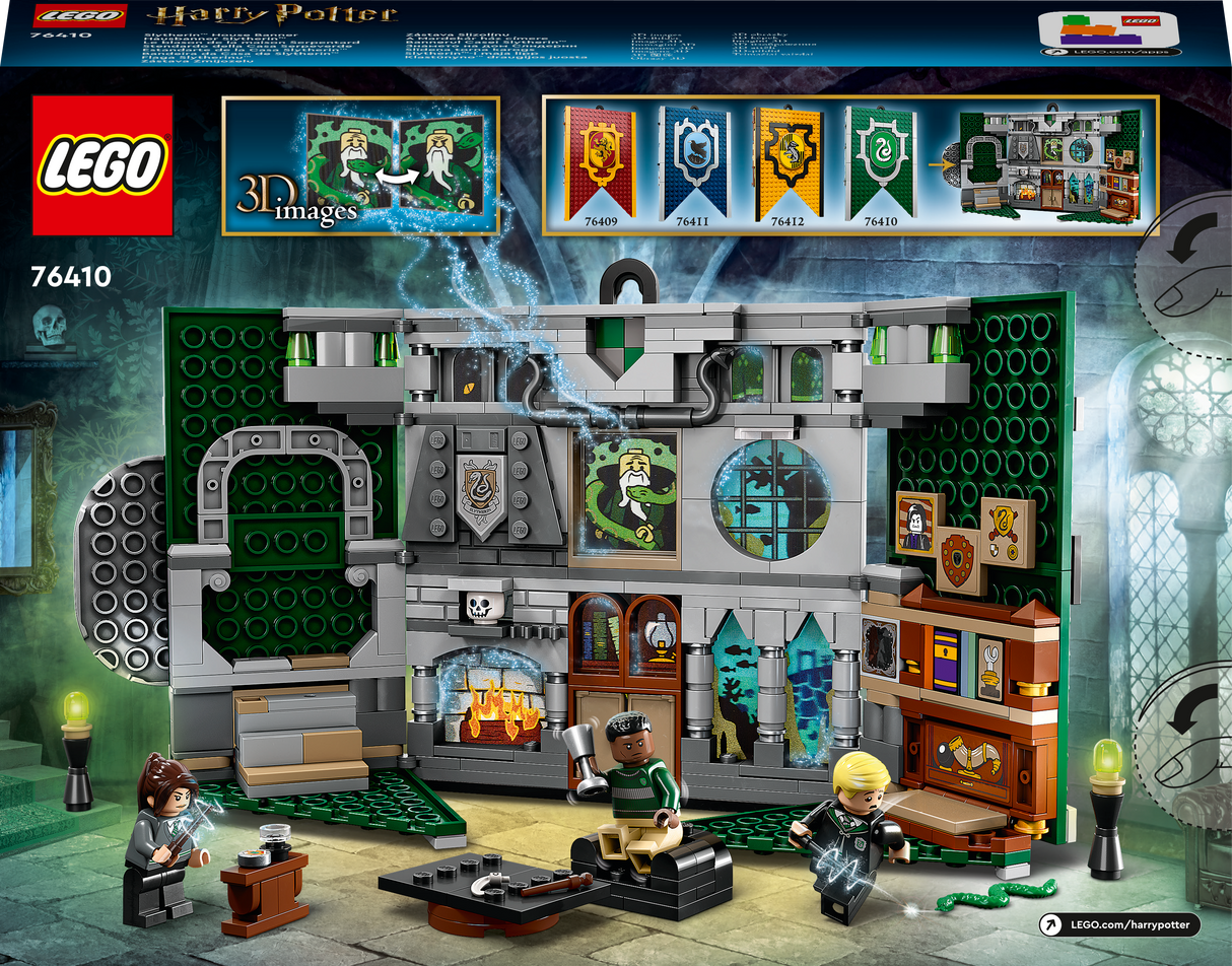 LEGO Harry Potter Slytherin-i maja lipp 76410L