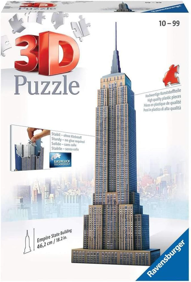 Ravensburger 3D pusle 216 tk Empire State Building 125531V