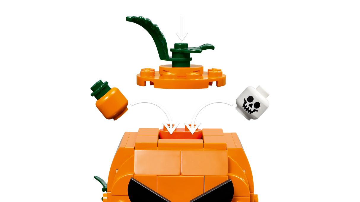 LEGO Iconic Jack-O'-Lantern pikapauto 40822L
