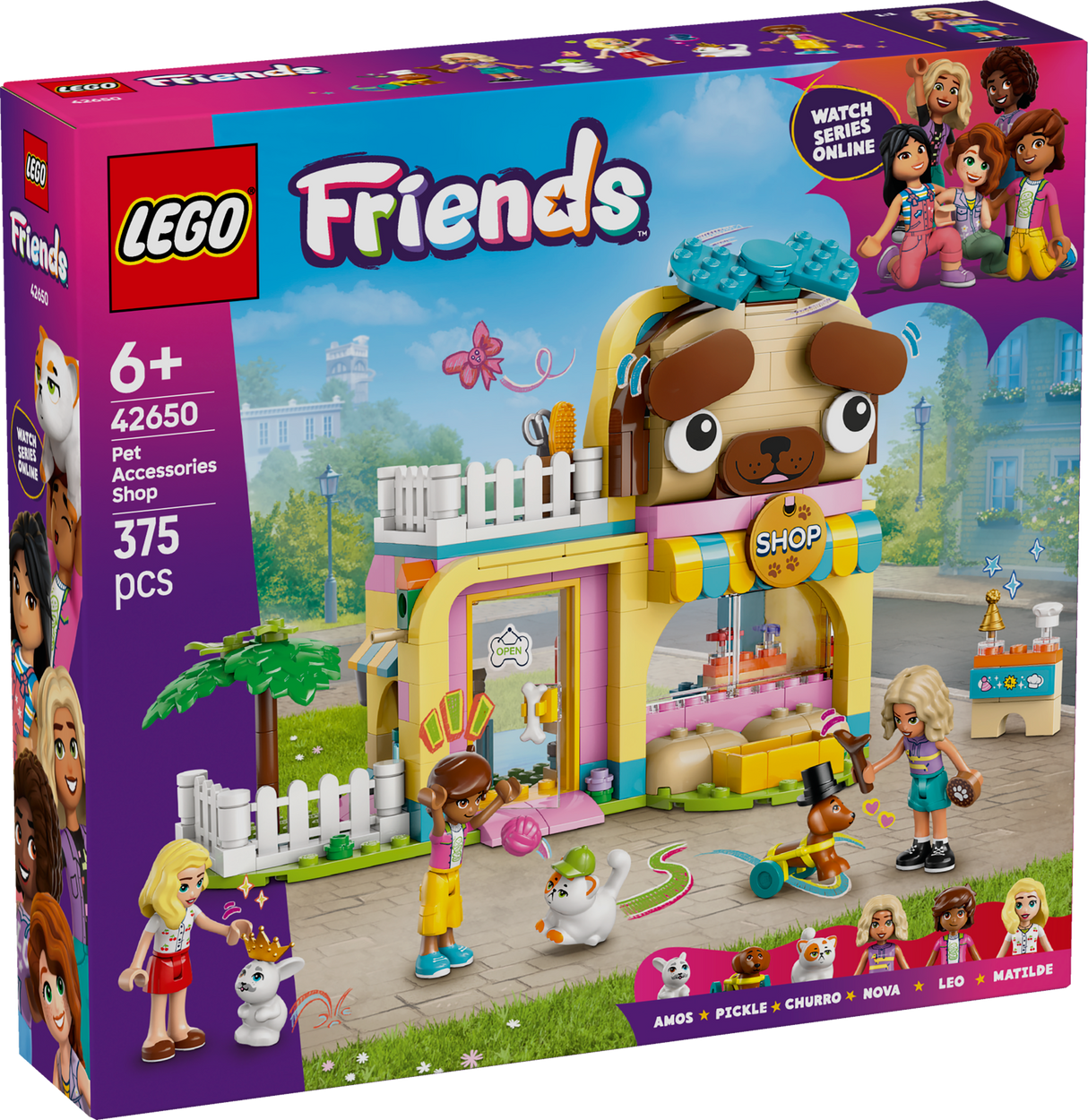 LEGO Friends Lemmikloomaaksessuaaride pood 42650L